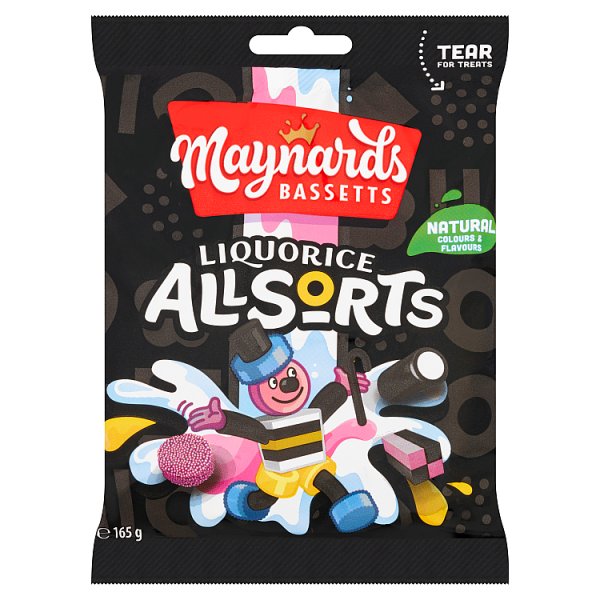 Maynards Bassetts Liquorice Allsorts 165g