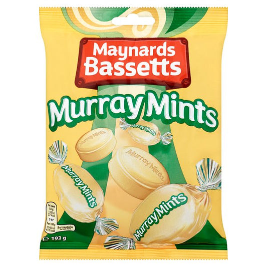 Maynards Bassetts Murray Mints Sweets Bag 193g