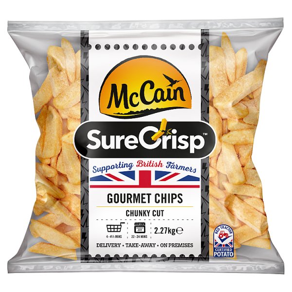 McCain SureCrisp Gourmet Chips Chunky Cut 2.27kg