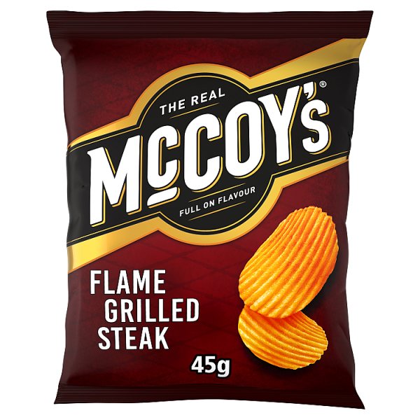 McCoy's Flame Grilled Steak Flavour Potato Crisps 45g