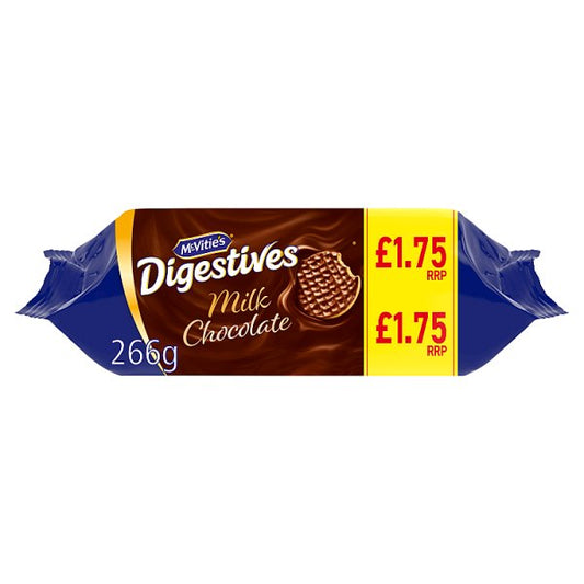 McVitie's Digestives Milk Chocolate 266g