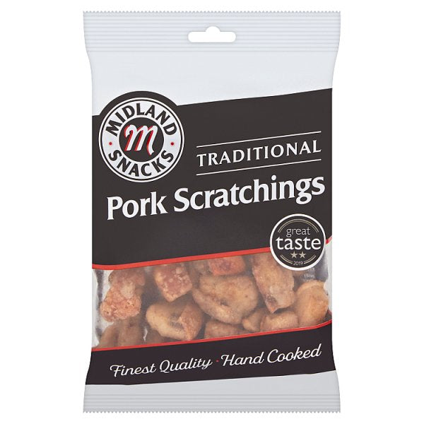 Midland Snacks Traditional Pork Scratchings 70g