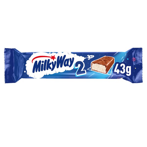 Milky Way Nougat & Milk Chocolate Snack Bar 43g