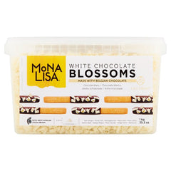 Mona Lisa White Chocolate Blossoms 1kg