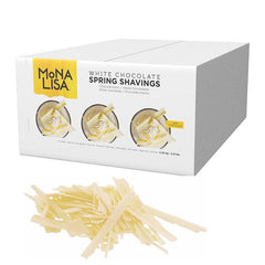 Mona Lisa White Chocolate Shavings