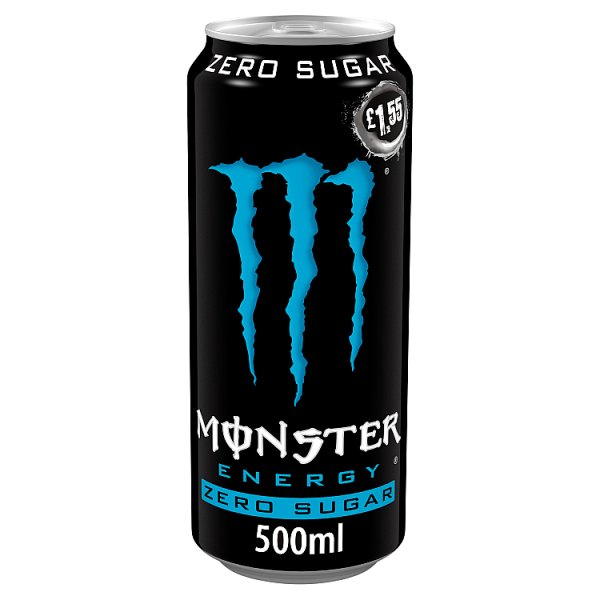 Monster Energy Drink Zero Sugar 500ml PM £1.55