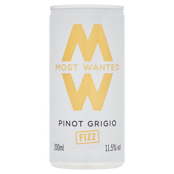 Most Wanted Pinot Grigio Fizz 200ml