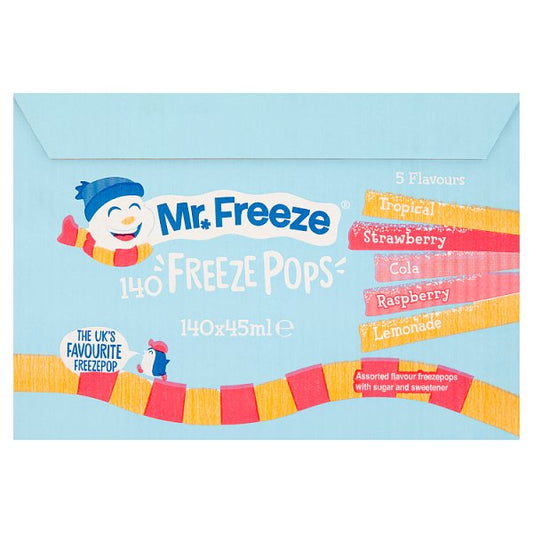 Mr. Freeze Freeze Pops 140 x 45ml