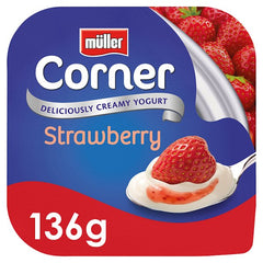 Müller Corner Delicious, Creamy Yogurt Strawberry 136g