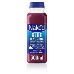 Naked Blue Machine Super Smoothie Blueberry, Goji Berry & Blackcurrant 300ml