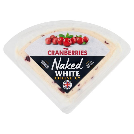 Naked White Cheese Co. with Cranberries 400g