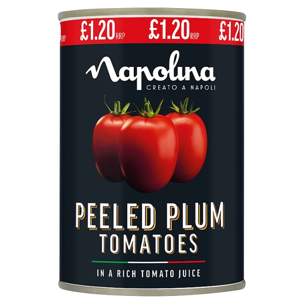 Napolina Peeled Plum Tomatoes 400g