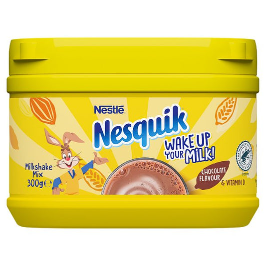 Nesquik Chocolate Flavoured Milkshake Powder 300g Tub