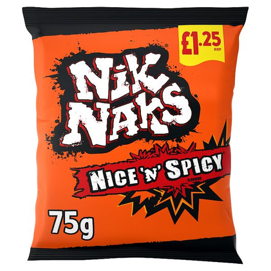 Nik Naks Nice 'N' Spicy Flavour 75g