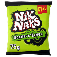 Nik Naks Scampi 'N' Lemon Flavour 75g