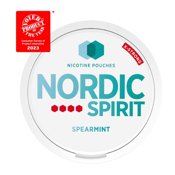 Nordic Spirit Spearmint Extra Strong Nicotine Pouches