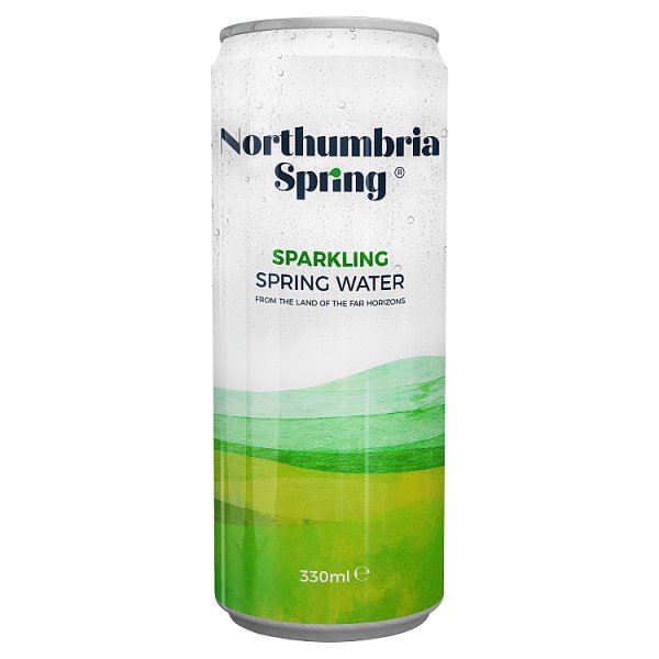 Northumbria Spring Sparkling Spring Water 330ml