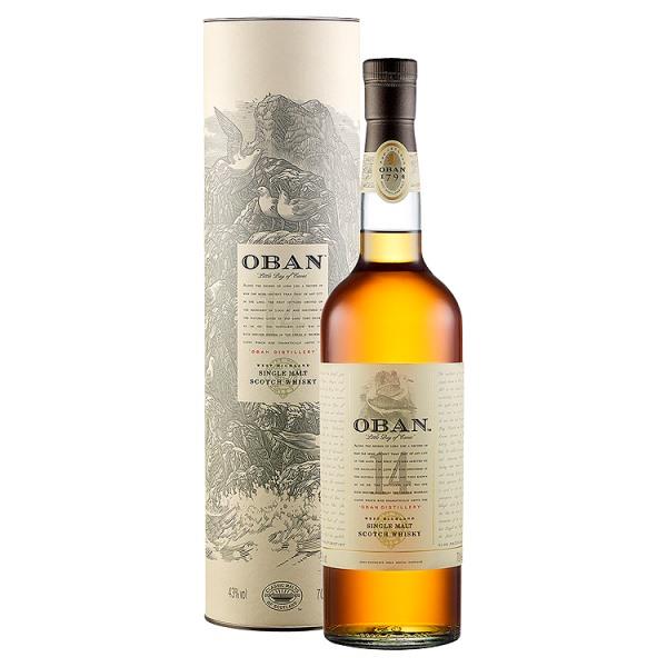 Oban 14 Year Old – Single Malt Scotch Whisky 70cl