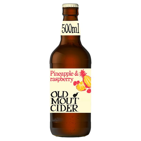 Old Mout Cider Pineapple & Raspberry 500ml Bottle