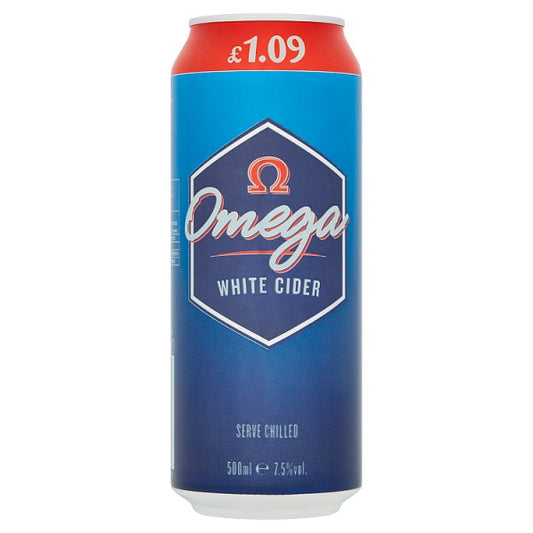 Omega White Cider 500ml