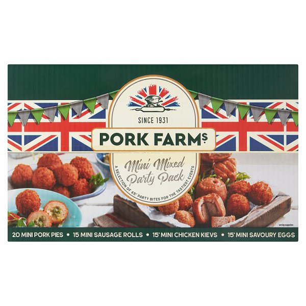 PORK FARMS Mini Mixed Party Pack 1.77kg