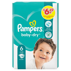 Pampers baby best sale dry medium