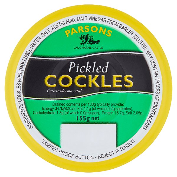 Parsons Pickled Cockles 155g