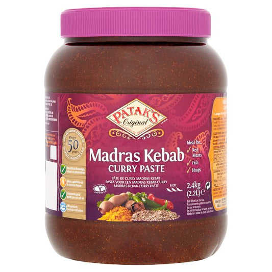 Patak's Original Madras Kebab Curry Paste 2.4kg