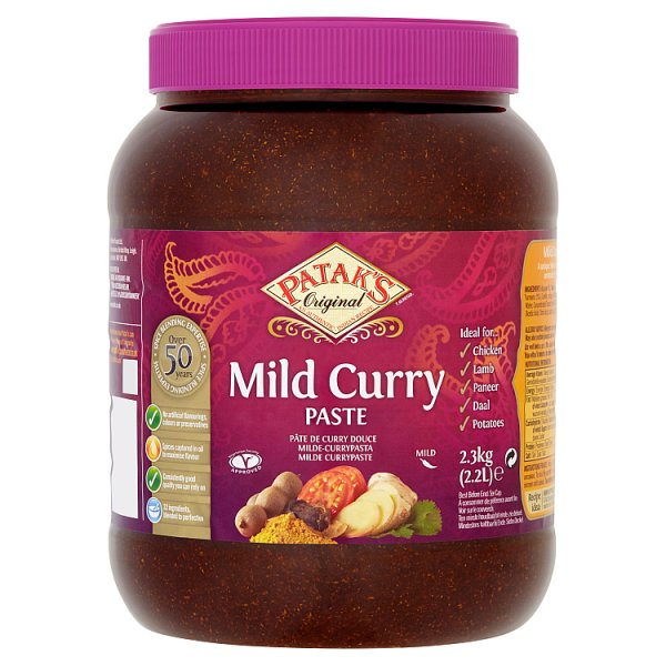 Patak's Original Mild Curry Paste 2.3kg