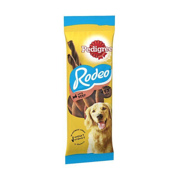 Pedigree Rodeo Adult Dog Treats Beef 4 Sticks 70g