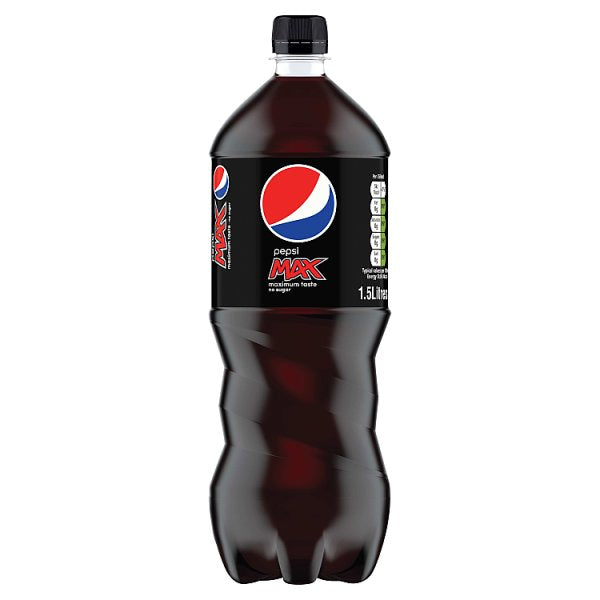 Pepsi Max Cola Bottle 12 x 1.5L