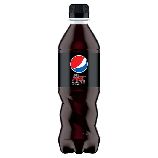 Pepsi Max No Sugar Cola Bottle 500ml