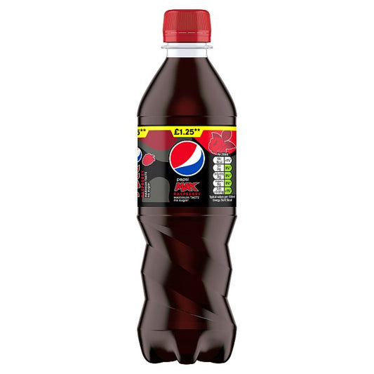 Pepsi Max Raspberry 500ml