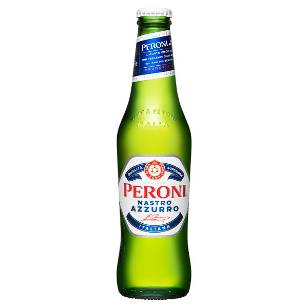 Peroni Nastro Azzurro Lager Beer 12X330ml