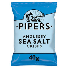 Pipers Anglesey Sea Salt Crisps 40g