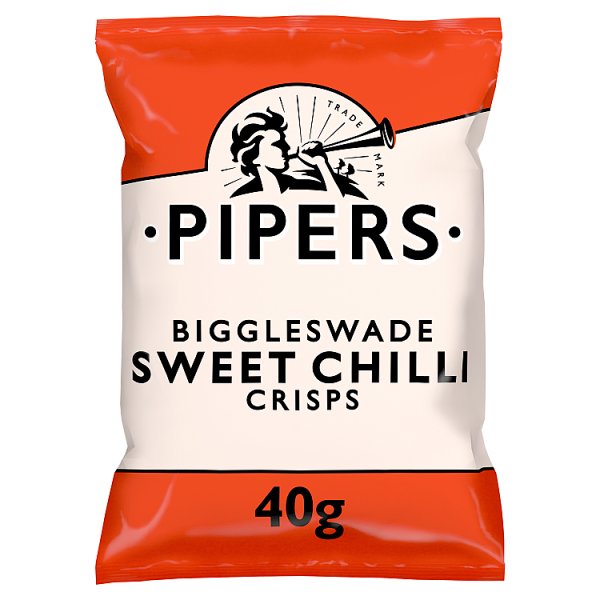 Pipers Biggleswade Sweet Chilli Crisps 40g