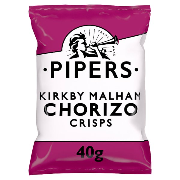 Pipers Kirkby Malham Chorizo Crisps 40g