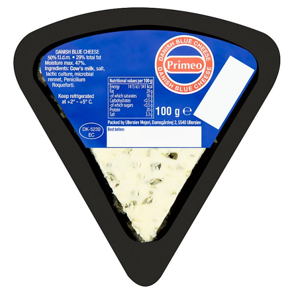 Primeo Danish Blue Cheese 100g