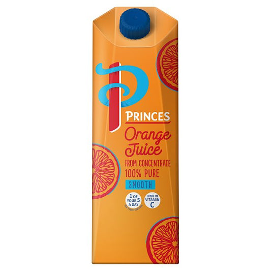 Princes Smooth Orange Juice from Concentrate 1 Litre