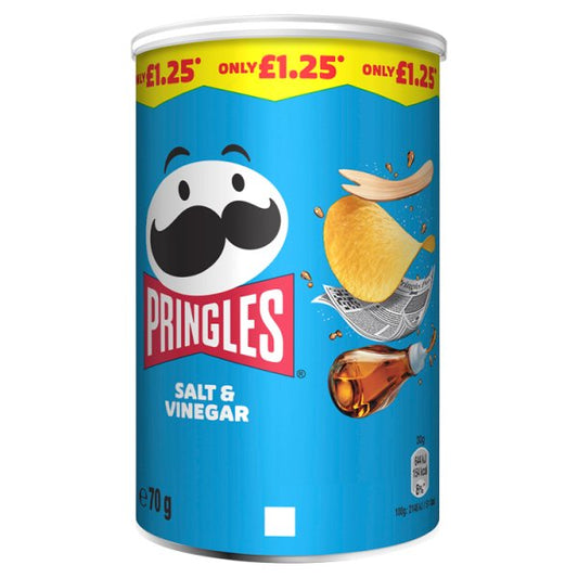 Pringles Salt & Vinegar 70g