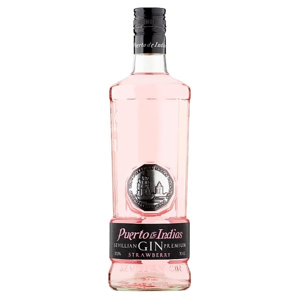 Puerto de Indias Strawberry Sevillian Gin Premium 70cl