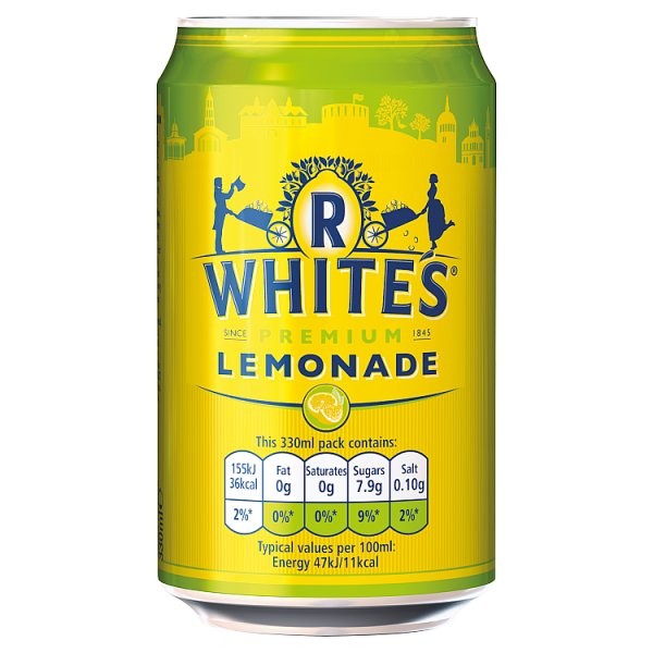 R.Whites Lemonade 330ml