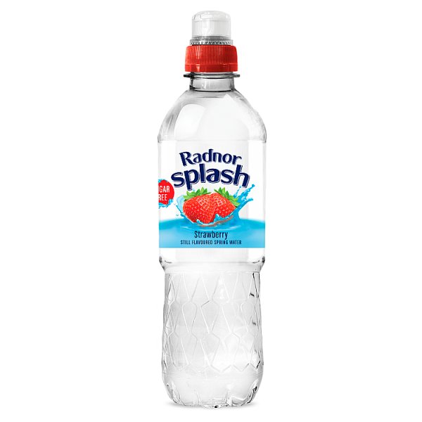 Radnor Splash Strawberry Sugar Free Flavoured Water 500ml