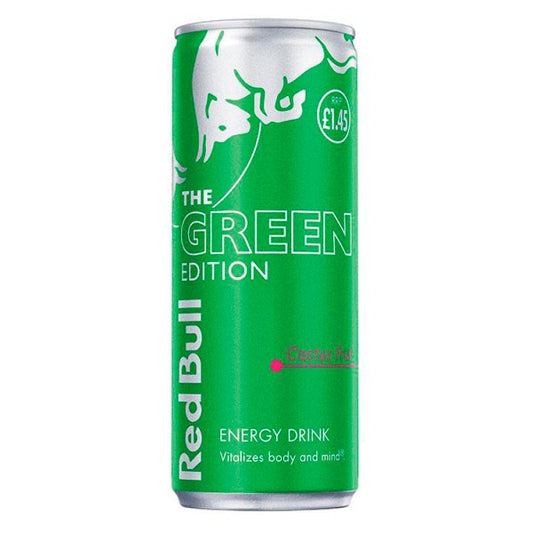 Red Bull The Green Edition Cactus Fruit Energy Drink 250ml