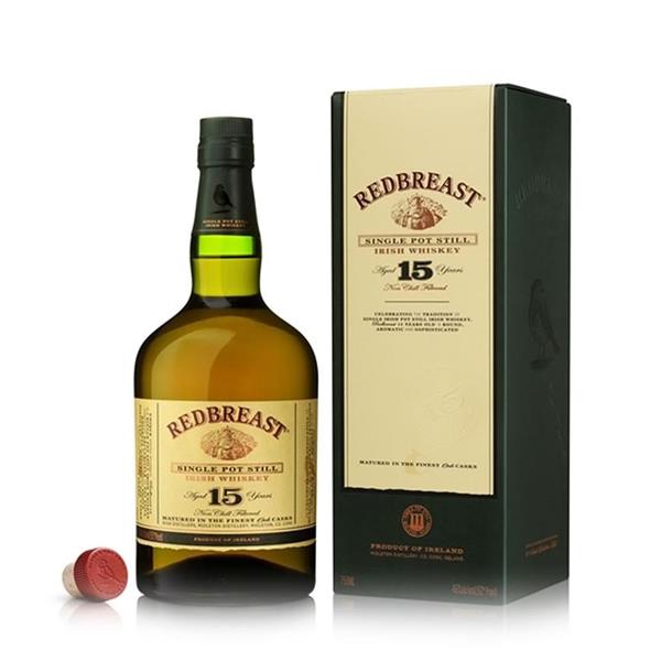 Redbreast 15 Year Old Irish Whiskey 70cl