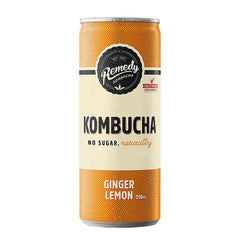 Remedy Kombucha Ginger Lemon