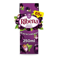 Ribena Blackcurrant Juice Drink 250ml PMP 65p