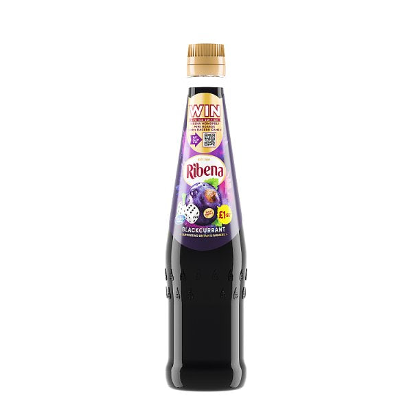 Ribena Blackcurrant Squash 600ml PMP £1.50