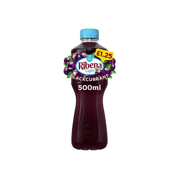 Ribena Light Blackcurrant 500ml PMP £1.25