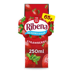 Ribena Strawberry Juice Drink 250ml PMP 65p